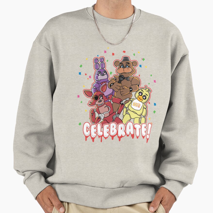 Five Nights At Freddy_s Celebrate Sweatshirt - Image 3