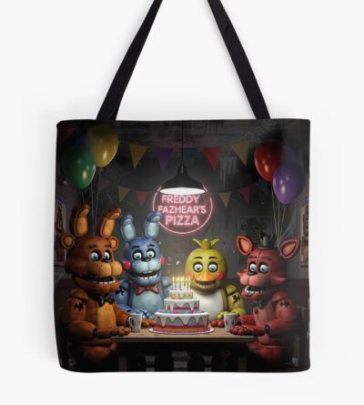 Fnaf Birthday Tote Bag