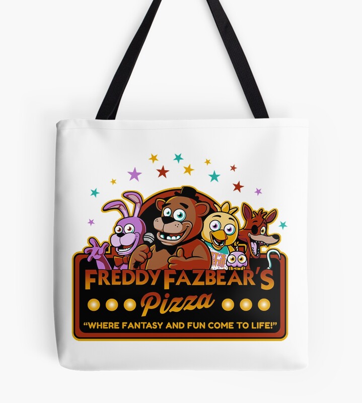 Five Nights At Freddy S Freddy Fazbear Tote Bag