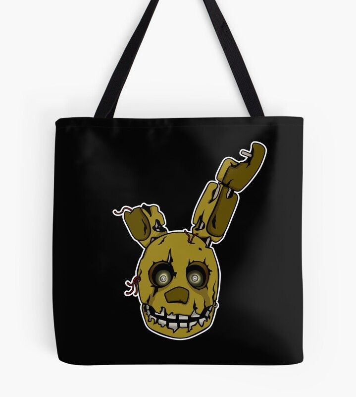 Five Nights At Freddy S Fnaf 3 Springtrap Tote Bag
