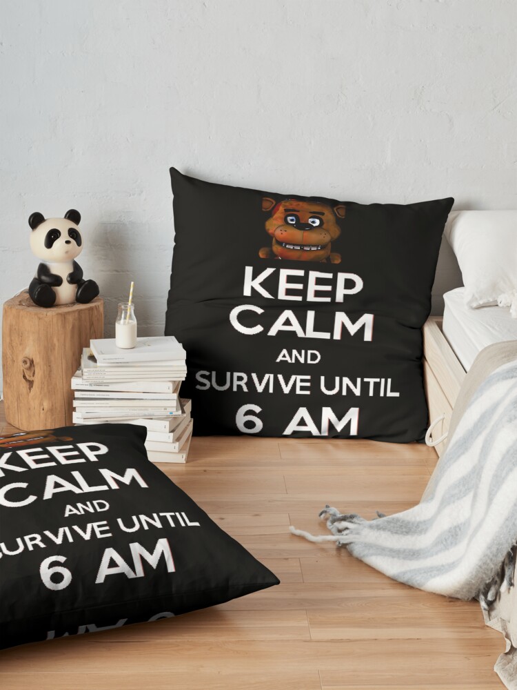 Five Nights At Freddy S Retro Throw Pillow - Image 2
