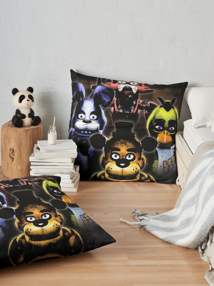 Five Nights At Freddy S Lovely Throw Pillow - Image 2