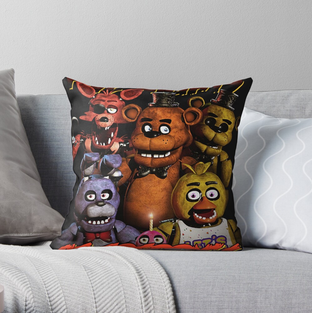 Five Nights At Freddy S Must Own Throw Pillow