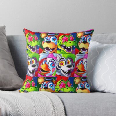 Security Breach Crew Throw Pillow