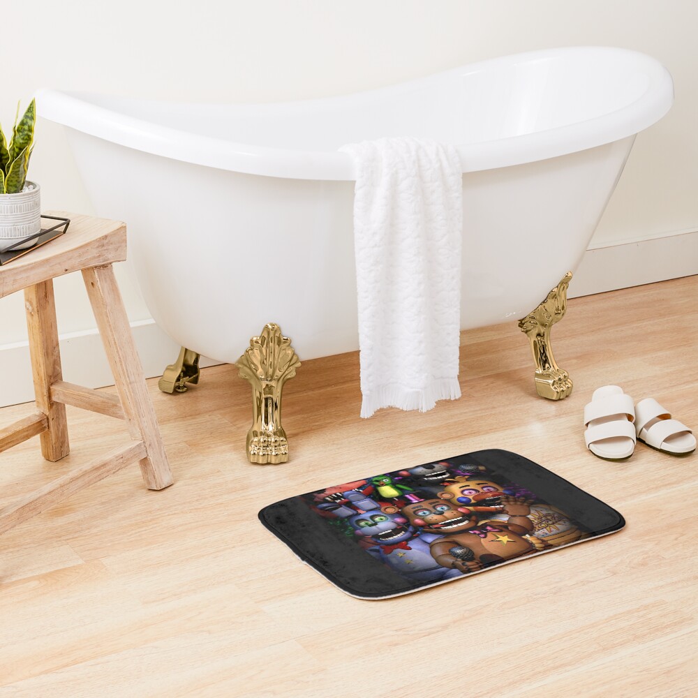 Fnaf Security Breach Classic Bath Mat - Image 2