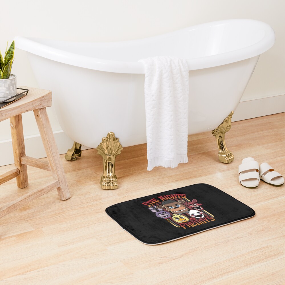 Five Nights At Freddy_S Pizzeria Multi Character Bath Mat - Image 2