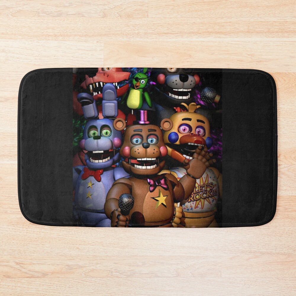 Fnaf Security Breach Classic Bath Mat