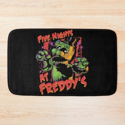 Funny Five Nights At Freddy S Phantom Bath Mat