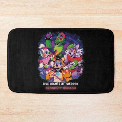 Fnaf Security Breach Funny Gift For Games Bath Mat