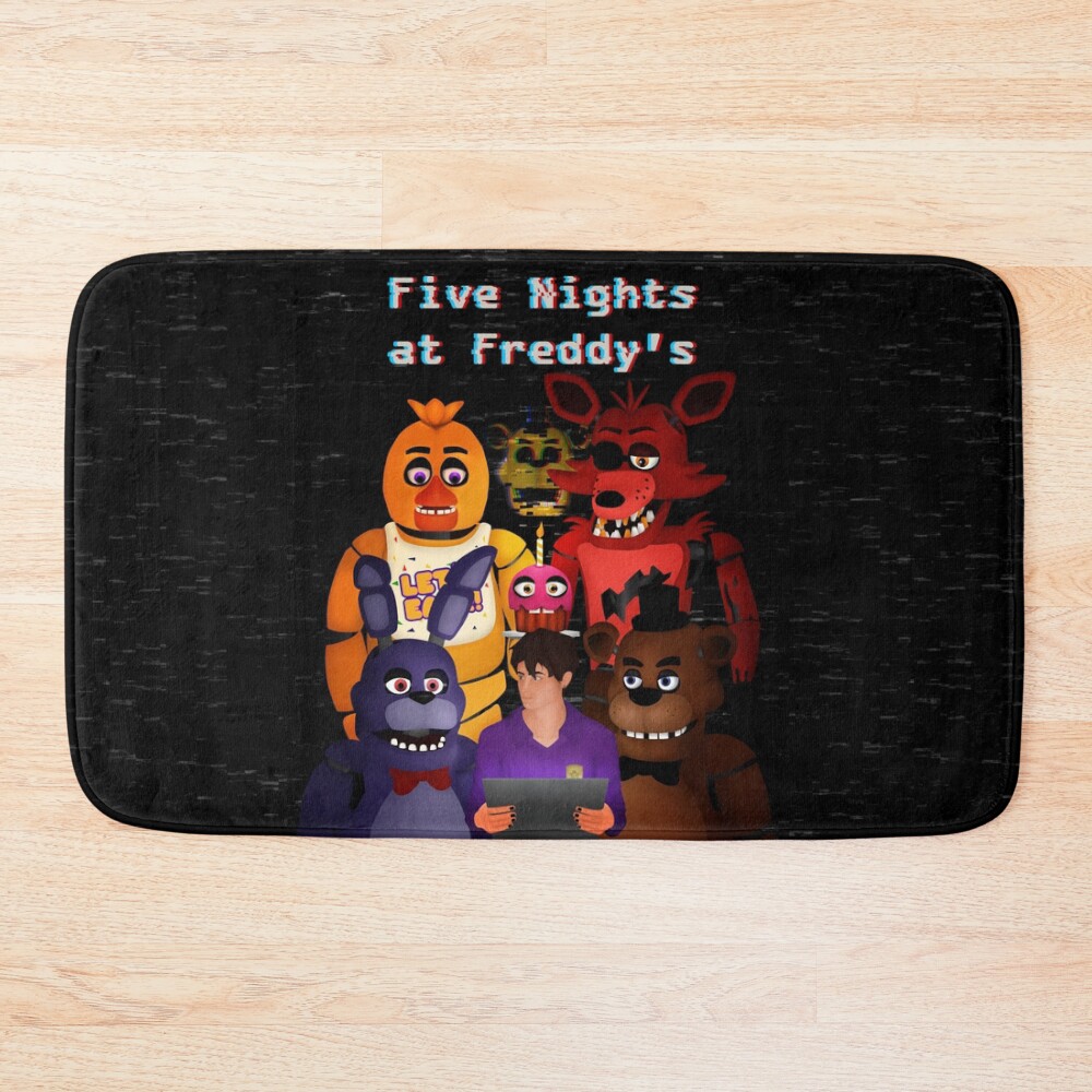 All Eyes On Me Five Nights At Freddy S Bath Mat