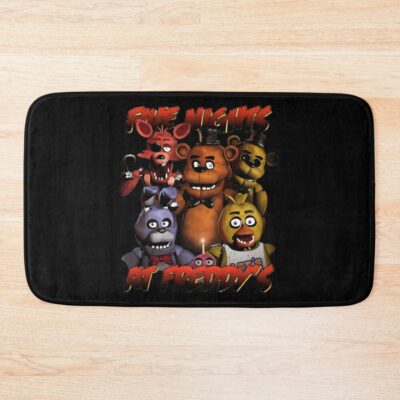 Five Nights At Freddy S Vintage Bath Mat