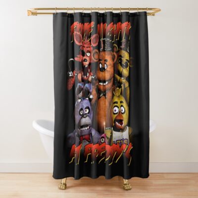 Five Nights At Freddy S Classic Shower Curtain