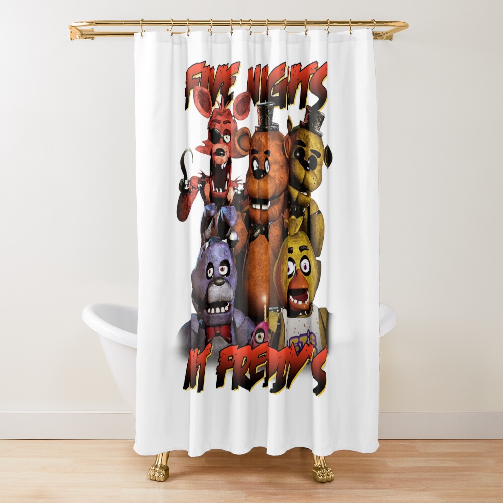 Five Nights At Freddy S New Arrival Shower Curtain
