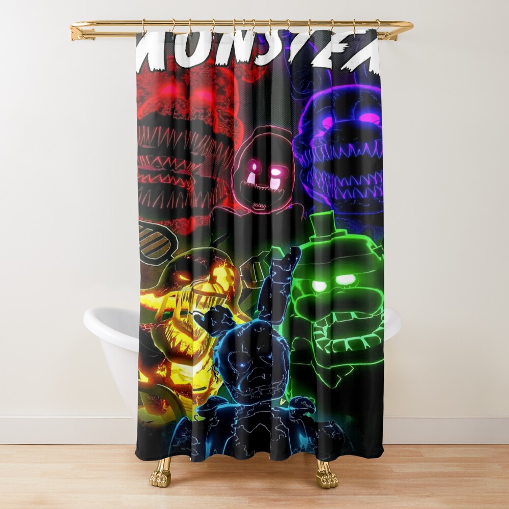 Five Nights At Freddy S Hot Freddy Shower Curtain