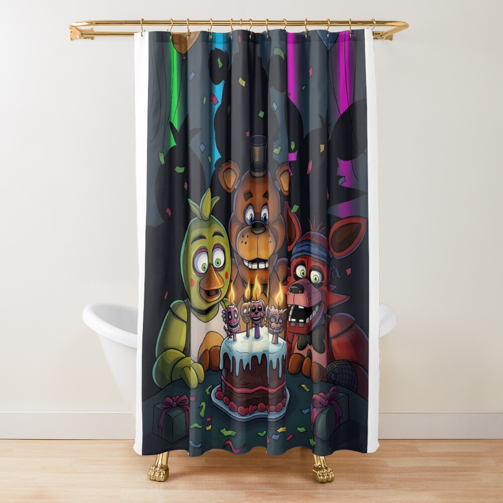 Five Nights At Freddy S Trendy Shower Curtain
